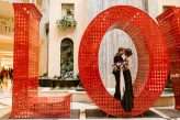 Badass Venetian Las Vegas Elopement with a Black Sequinned Dress and Frenchie Inspiration 34