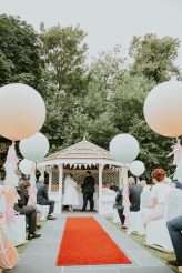 Candy Coloured Retro Balloon Wedding 12
