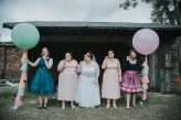 Candy Coloured Retro Balloon Wedding 40