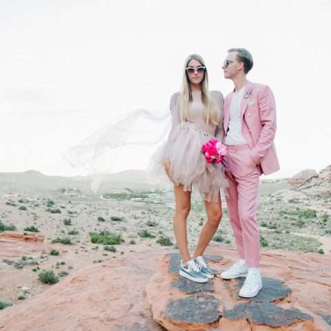 Crazy Pink Las Vegas Elopement (42)