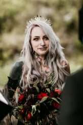 Dark and Moody Occult-inspired Wedding in Hawaii18