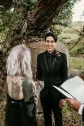 Dark and Moody Occult-inspired Wedding in Hawaii20