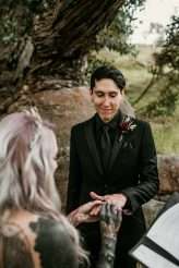 Dark and Moody Occult-inspired Wedding in Hawaii22