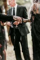 Dark and Moody Occult-inspired Wedding in Hawaii23