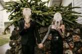 Dark and Moody Occult-inspired Wedding in Hawaii30
