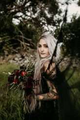 Dark and Moody Occult-inspired Wedding in Hawaii37