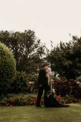 Dark and Moody Occult-inspired Wedding in Hawaii45