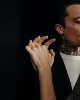 Minimalist Pub Wedding Shoot Inspired By Neil Gaiman14