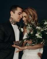 Minimalist Pub Wedding Shoot Inspired By Neil Gaiman49