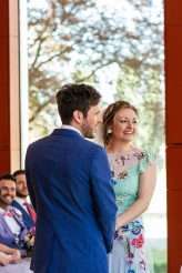 Rustic Beer Themed Wedding Blue Wedding Dress 33