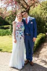 Rustic Beer Themed Wedding Blue Wedding Dress 70