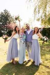 Rustic Beer Themed Wedding Blue Wedding Dress 76