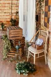 Rustic Beer Themed Wedding Blue Wedding Dress 87