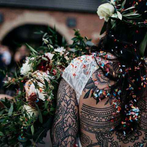 Winter Wedding with Copper Accents and Star Wars (24)