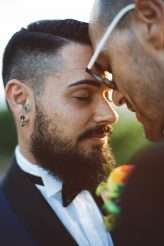 same sex lgbt Tim Burton Inspired Wedding in Italy (54)