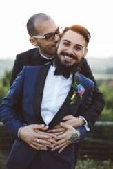 same sex lgbt Tim Burton Inspired Wedding in Italy (59)