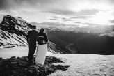 A Snowy Rock n Roll Elopement in New Zealand featuring a Mountain Helicopter Ride! 27