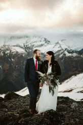 A Snowy Rock n Roll Elopement in New Zealand featuring a Mountain Helicopter Ride! 38