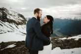 A Snowy Rock n Roll Elopement in New Zealand featuring a Mountain Helicopter Ride! 47