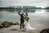 A Snowy Rock n Roll Elopement in New Zealand featuring a Mountain Helicopter Ride! 9