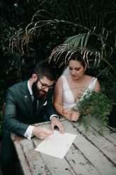 Beautiful Greenery and Book-Inspired Greenhouse Wedding in 42 Degree Melbourne Heat 50