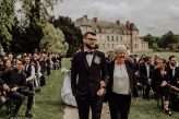 Black and White Victoriana French Chateau Wedding 23
