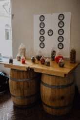 Black and White Victoriana French Chateau Wedding 34