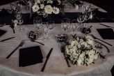 Black and White Victoriana French Chateau Wedding 36