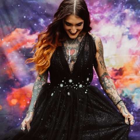 Bold and Bright Galaxy-Inspired Shoot1