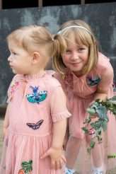 Colourful Informal Wedding Navy Sequin Dress 17