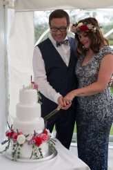 Colourful Informal Wedding Navy Sequin Dress 30