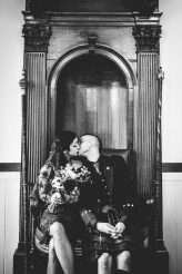 Goth Punk Budget-Friendly Wedding (9)