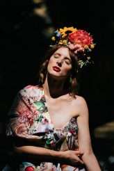 Laidback Bright Barn Styled Shoot with Stunning Colourful Dress34