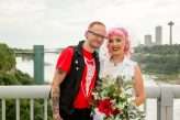 Niagara Falls Made of the Mist Rockabilly Elopement 14