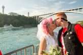 Niagara Falls Made of the Mist Rockabilly Elopement 46