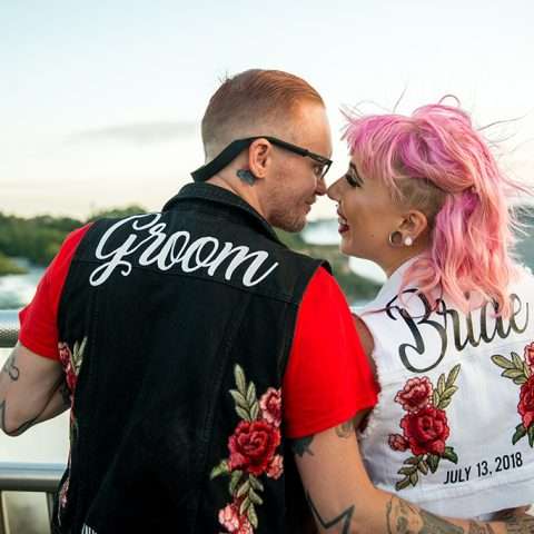 Niagara Falls Made of the Mist Rockabilly Elopement 64