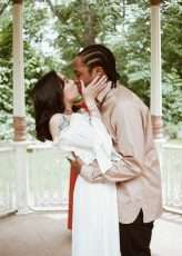 Pot Luck Backyard Wedding… Where They Filmed a Music Video! (14)