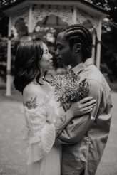 Pot Luck Backyard Wedding… Where They Filmed a Music Video! (27)