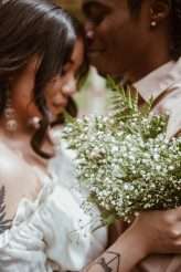 Pot Luck Backyard Wedding… Where They Filmed a Music Video! (28)