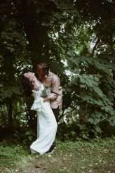 Pot Luck Backyard Wedding… Where They Filmed a Music Video! (37)