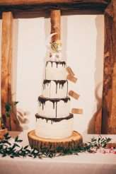 Red & White Rockabilly Wedding with Pigs (32)