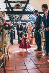 Red & White Rockabilly Wedding with Pigs (5)