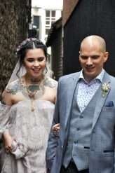 Secret Elizabethan Themed Wedding with a Rock n Roll Edge 6