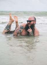 Tropical Beach Laidback Fun Engagement Shoot23