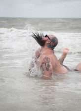 Tropical Beach Laidback Fun Engagement Shoot24