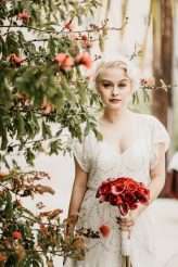 Alice in Wonderland Meets Peaky Blinders LA Warehouse Wedding (10)