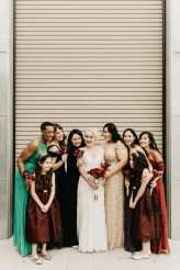 Alice in Wonderland Meets Peaky Blinders LA Warehouse Wedding (44)