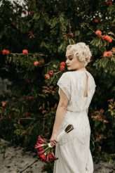 Alice in Wonderland Meets Peaky Blinders LA Warehouse Wedding (9)