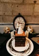 Alice in Wonderland Meets Peaky Blinders LA Warehouse Wedding (91)