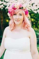 Colourful Flower Explosion Vintage Carousel Wedding 45